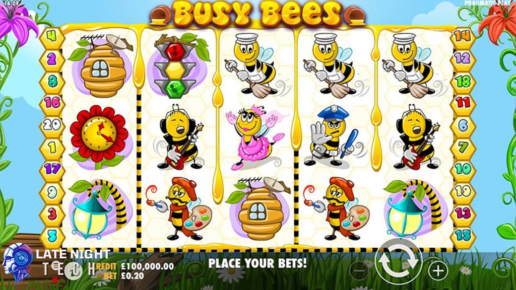 Busy Bees: Slot Keseruan Panen Madu di Sarang Lebah!