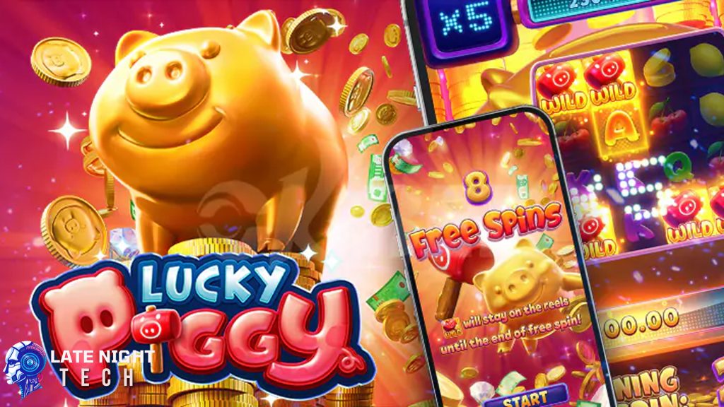 Nikmati keseruan dan kejutan besar di Lucky Piggy, slot dengan tema babi Coki yang penuh keberuntungan dan kesempatan menang!